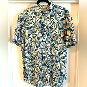 TIKI Shirt - J.Crew Button Up - Size LARGE